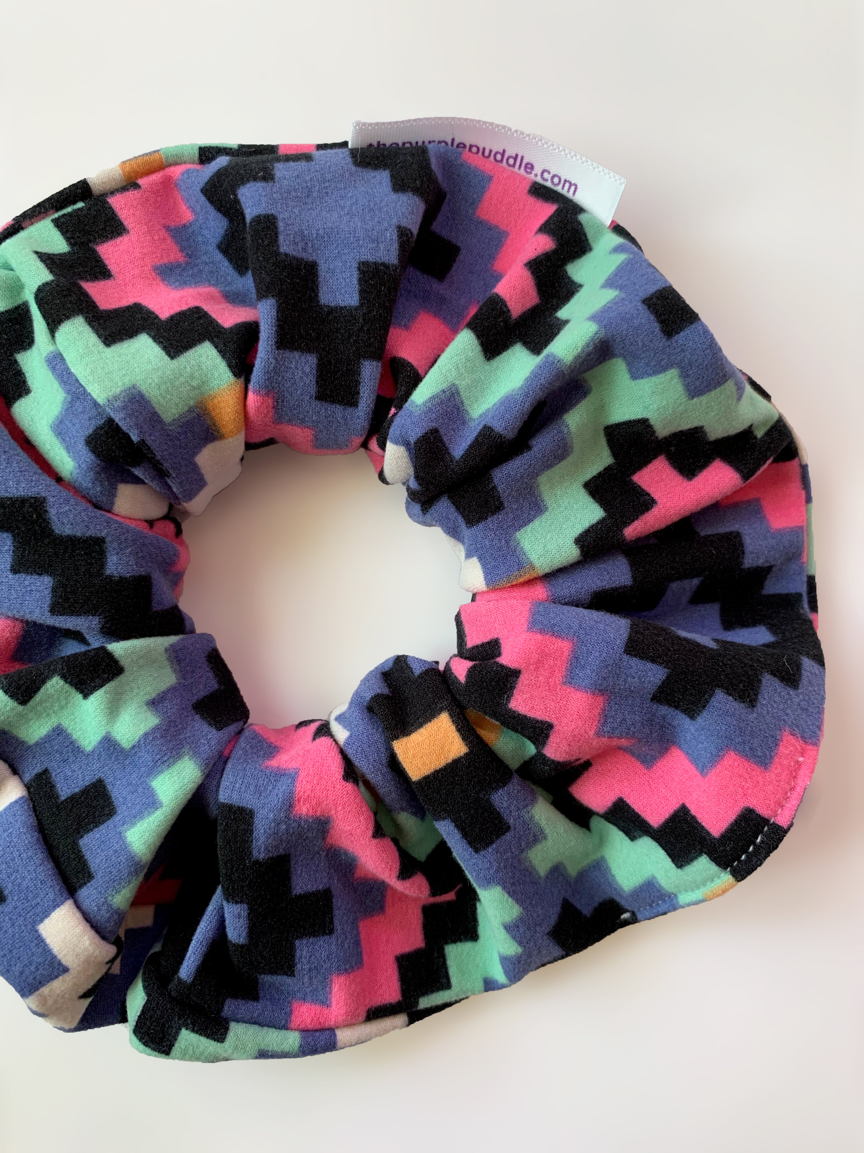 Hama Scrunchie Hair Ties for Women - Soft Elastic Hair Bands for Ponytails, Workouts & Everyday Use