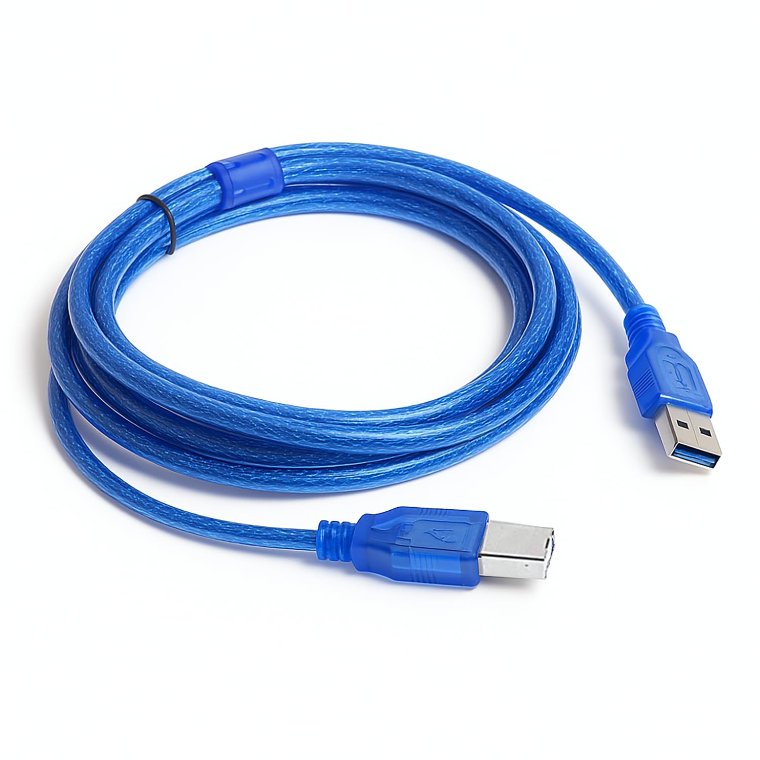 USB Type A Male to B Male High-Speed Data Sync Cable - 140cm/4.6ft for Arduino UNO Mega, Printers & Scanners | Durable & Compatible with HP, Canon, Dell, Epson, Lexmark, Xerox | Perfect for Office, Home & DIY Electronics Projects