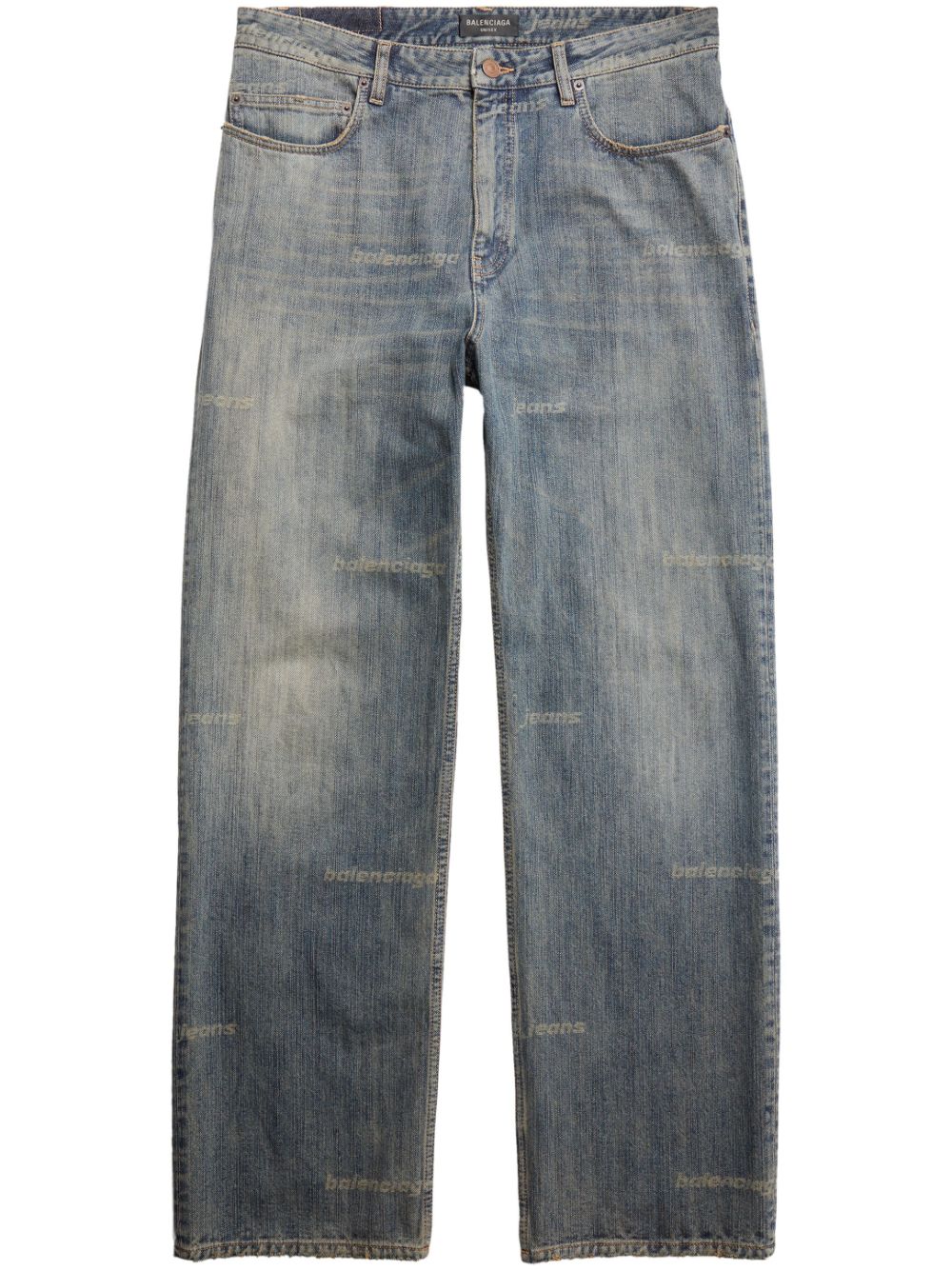 Balenciaga Blue Denim Jeans for Men & Women - High Waist Slim Fit Stretch Skinny Jeans - Perfect for Casual Wear, Night Out & Street Style Fashion