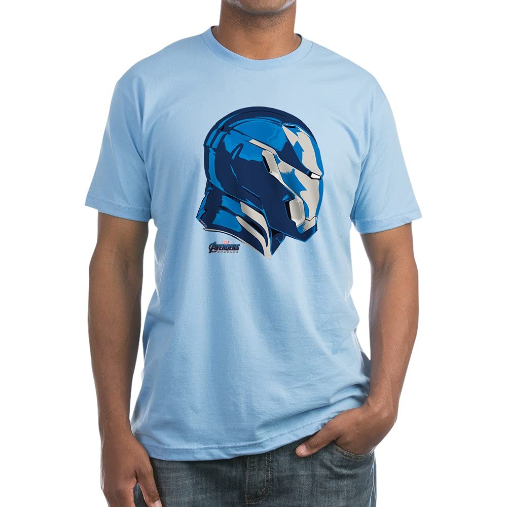 Iron Man Fitted T-Shirt for Men - Marvel Superhero Graphic Tee - Comfortable Cotton Shirt for Cosplay, Comic Con & Everyday Wear