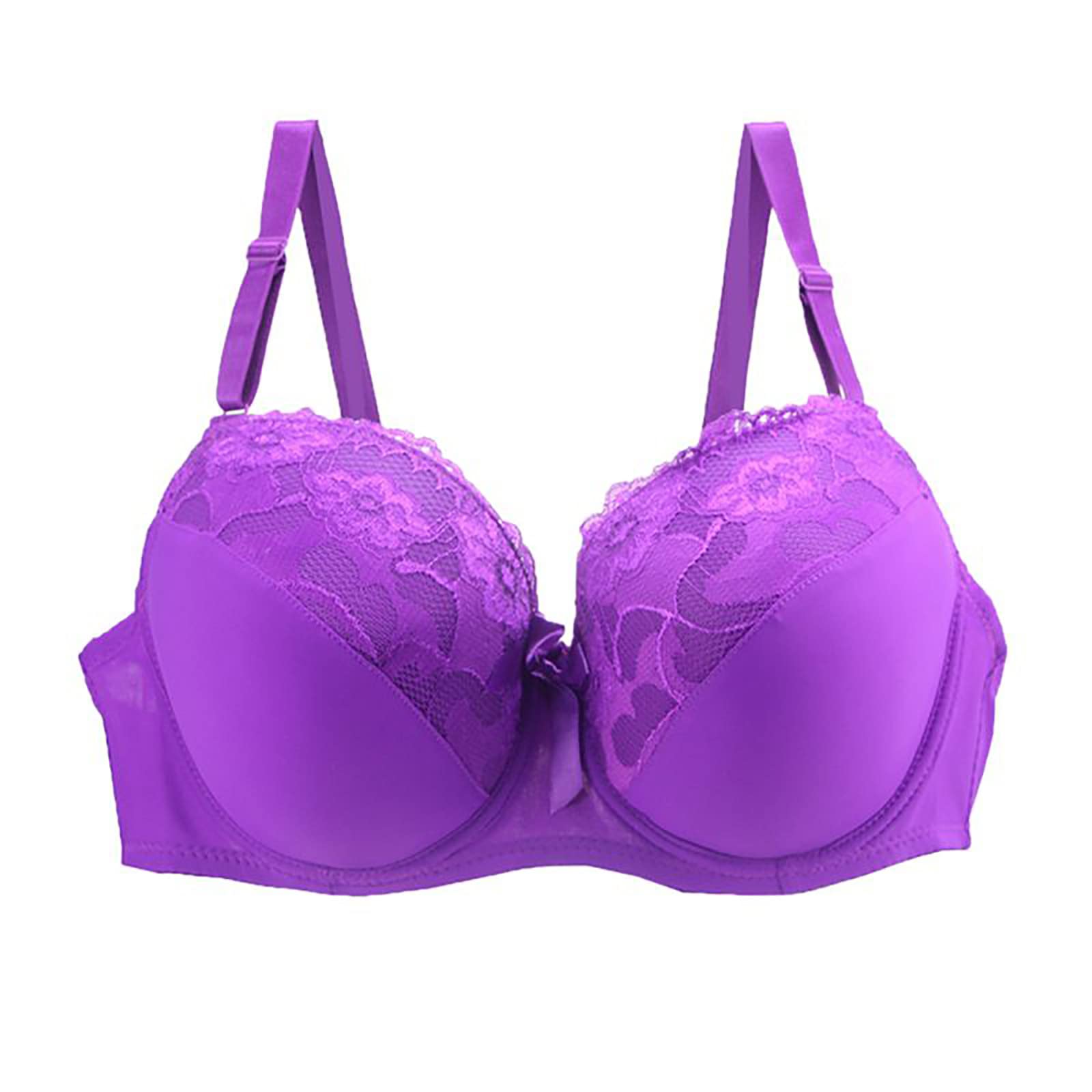 Sexy Seamless Push Up Bra for Women - Lace Wireless Sports Bra, Comfortable & Breathable Bralette - Perfect for Yoga, Gym, and Everyday Wear