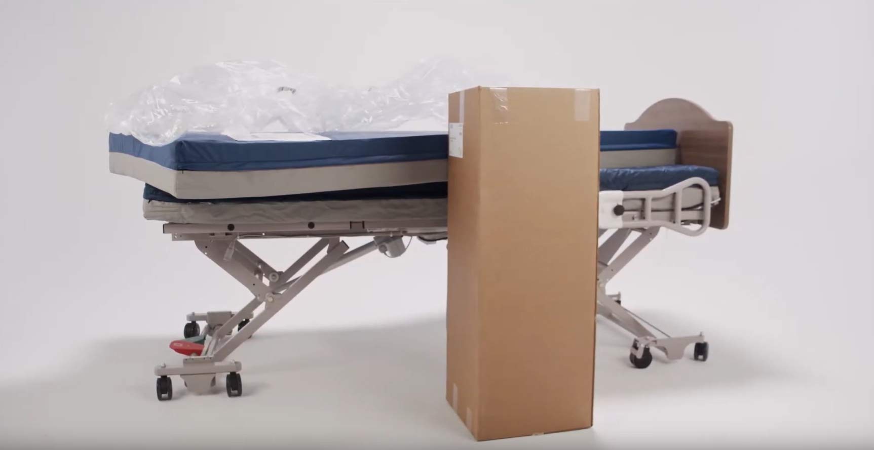 Lumex Select Hospital Bed Mattress - Multi-Layer Medical Foam, Fluid-Resistant, Wide Twin XL (42x80 Inches) - Ideal for Home Care, Nursing Homes & Medical Facilities