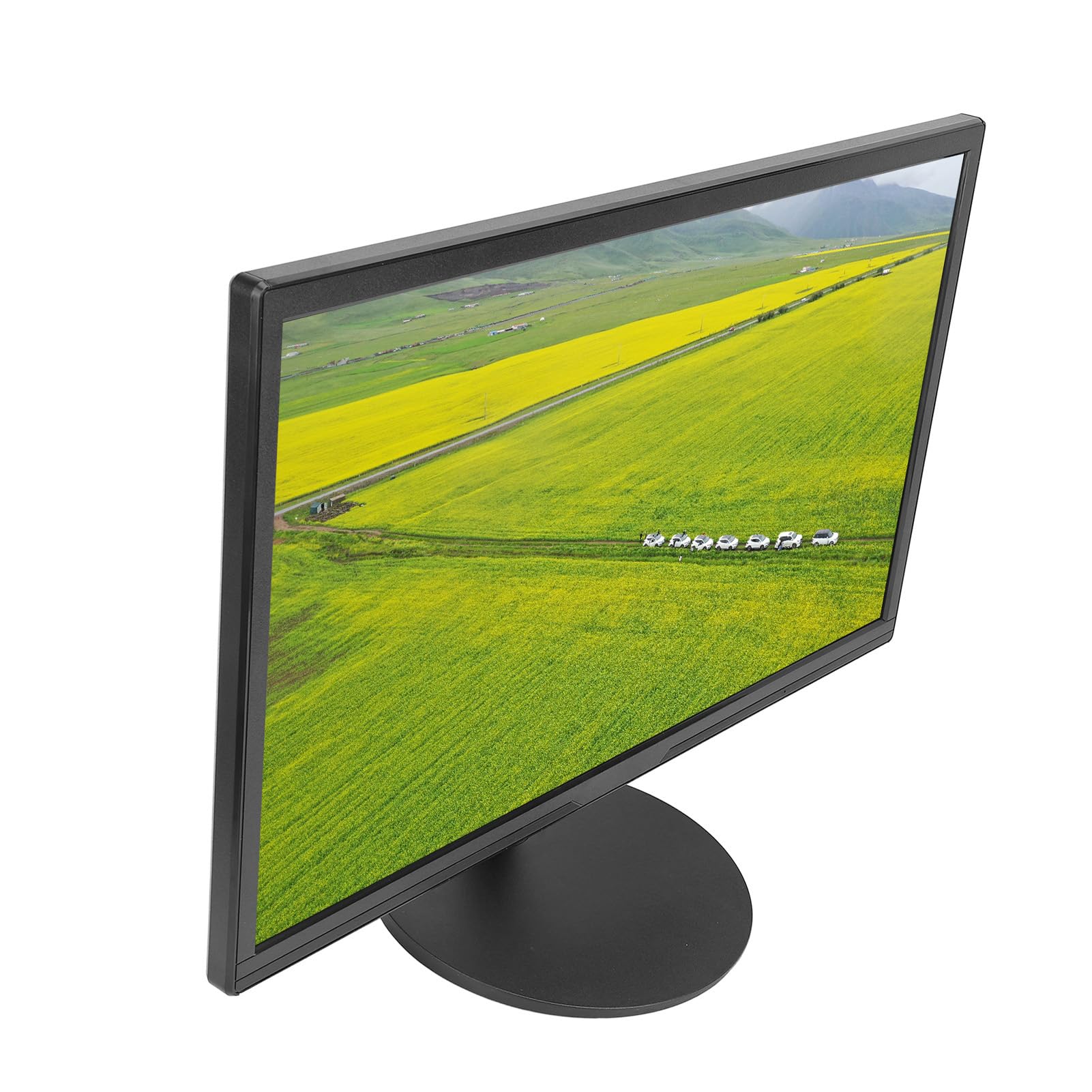 Yunseity 22 Inch Ultra-Thin IPS Gaming Monitor - Full HD Computer Screen for Home Office & Laptop Extender with European Plug | Perfect for Work, Gaming & Entertainment