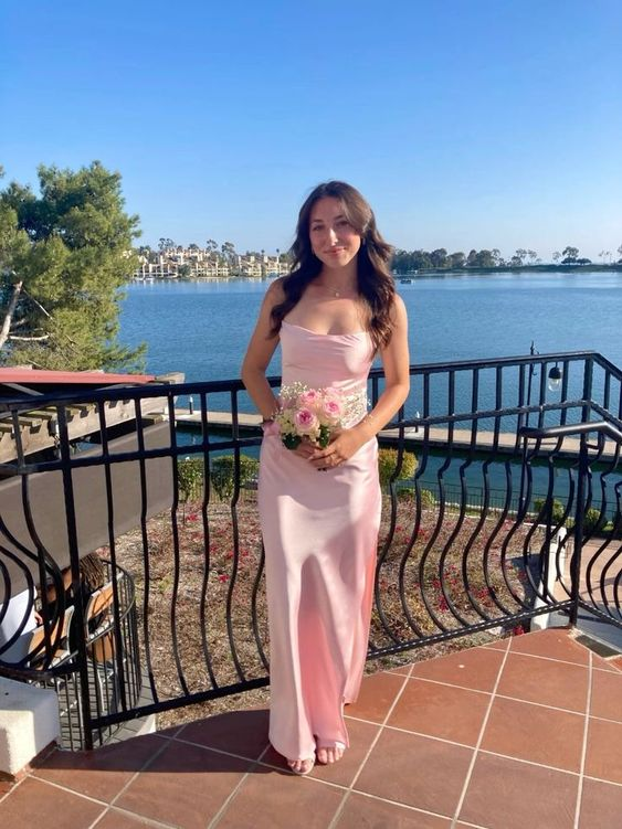 Elegant Pink Evening Dresses for Women - Prom Formal Gown J3768 | Perfect for Homecoming, Wedding Guest & Special Occasions