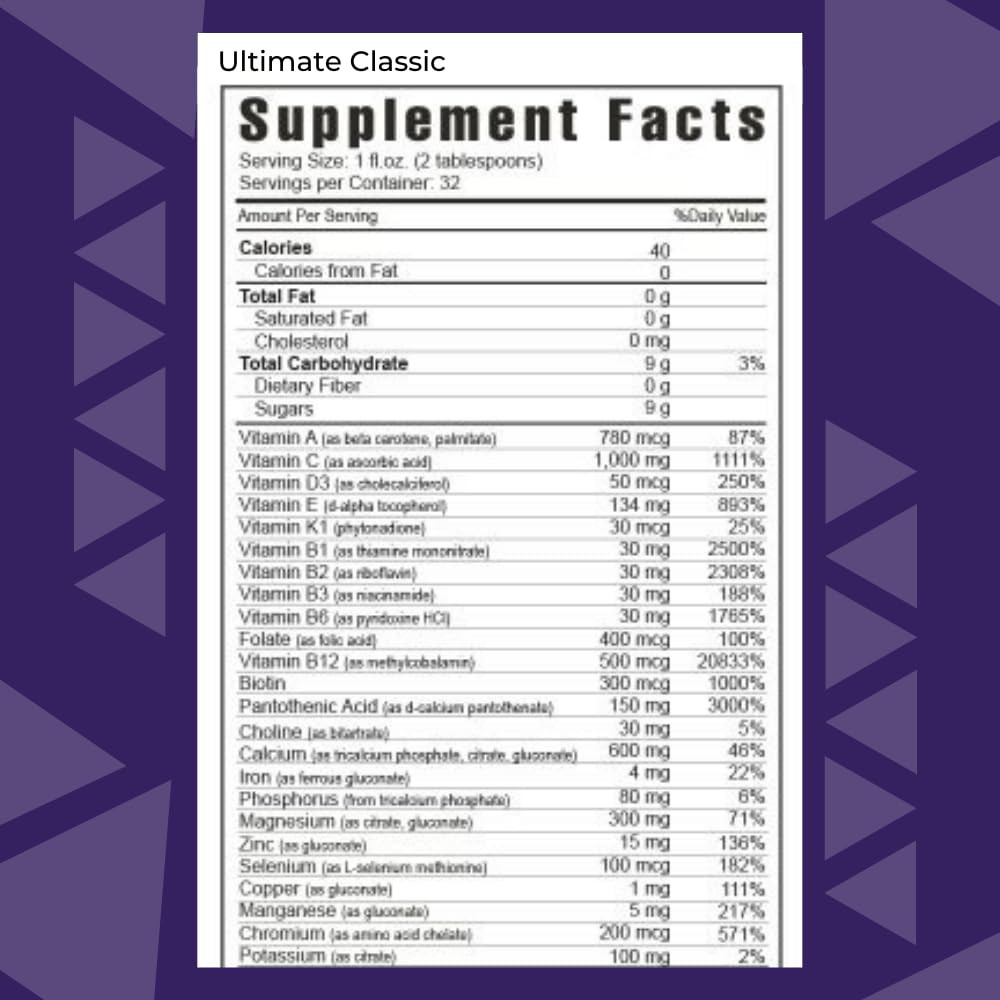 Youngevity Classic 90 Pak Advanced Multivitamin Supplement - 90+ Plant-Based Vitamins, Minerals & Amino Acids for Optimal Health - Highly Absorbable Formula - 30 Day Supply - Supports Immune System, Energy & Overall Wellness for Active Lifestyles