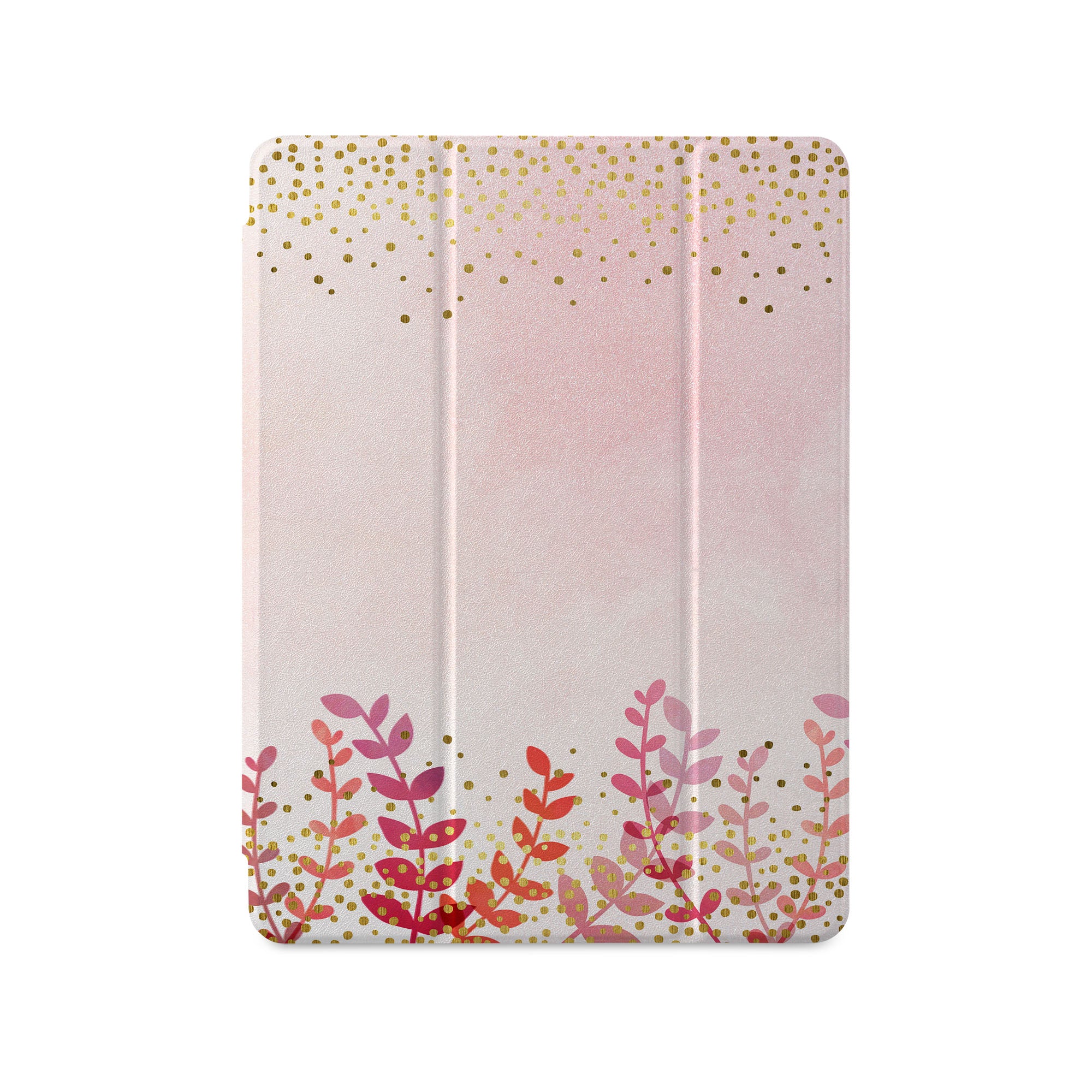 iPad 360 Elite Case - Shockproof Protective Cover with Pink Flower Design for iPad Air/Pro, Perfect for Work, School & Travel