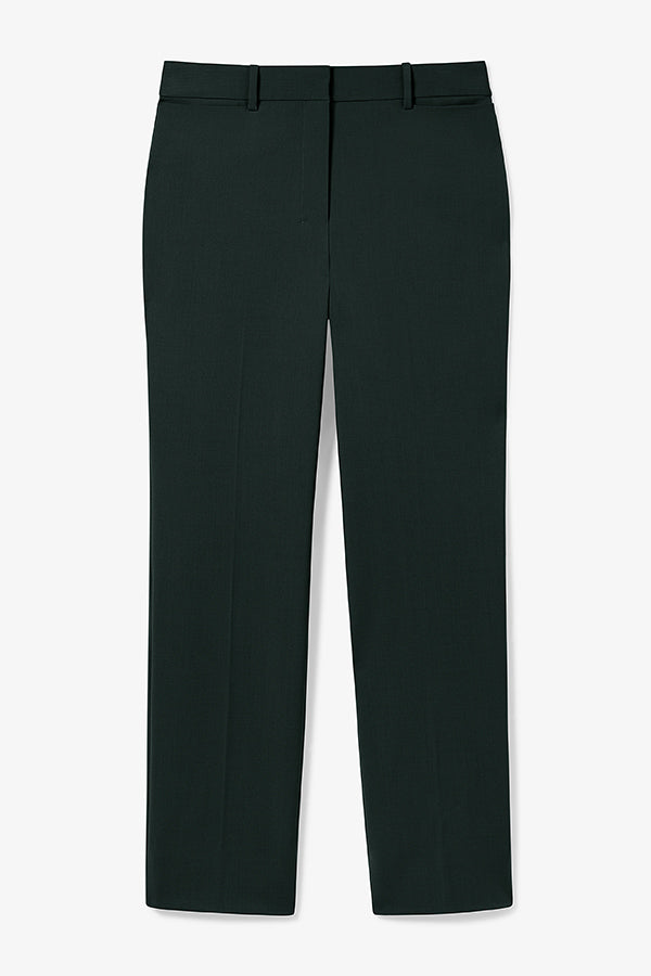 Smith Pant Washable Wool Twill Pants for Men - Comfortable & Durable Forest Green Trousers for Office, Travel & Casual Wear