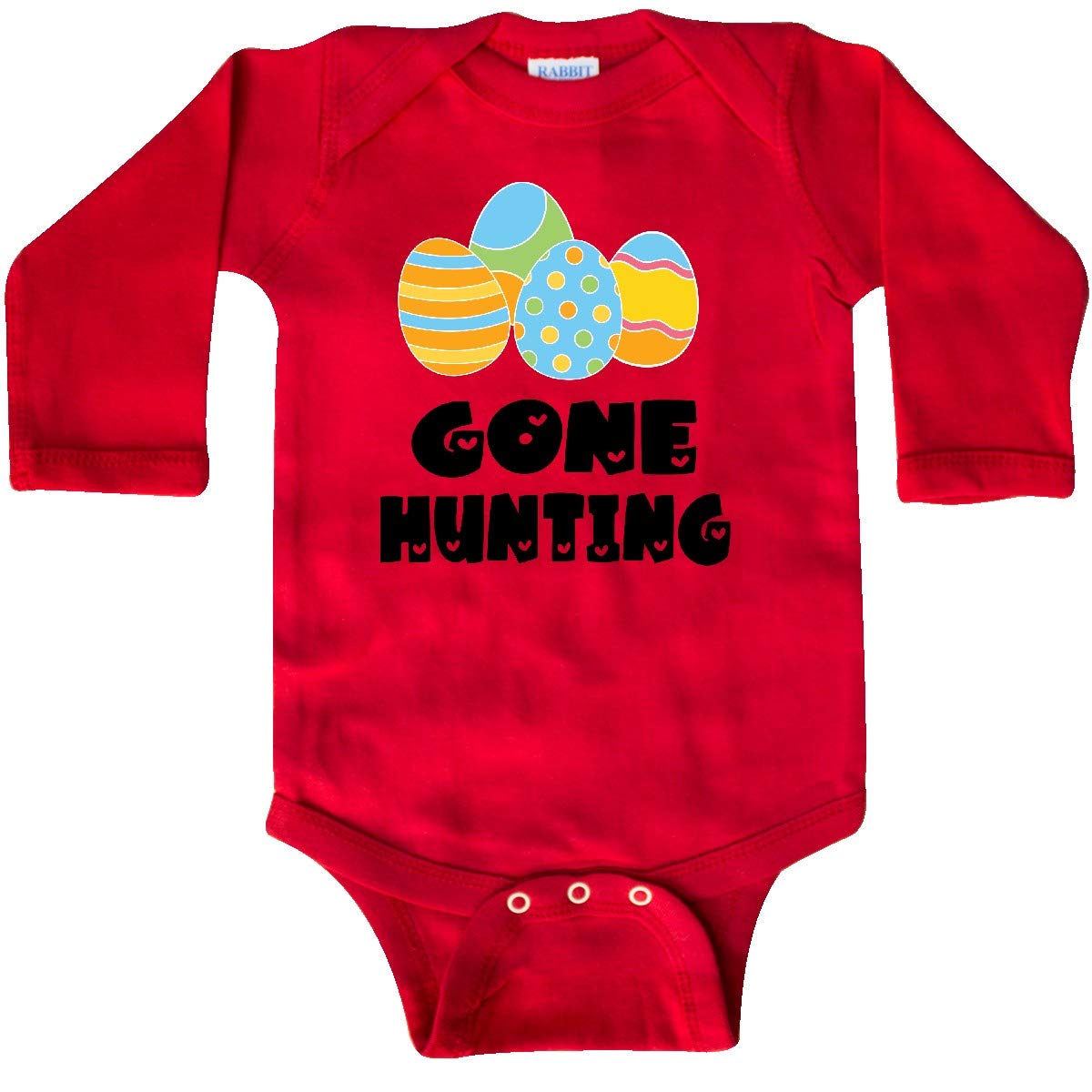 Easter Egg Hunting Long Sleeve Creeper - Baby Outfit for Spring
