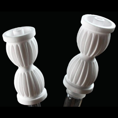 Premium Ceramic Dab Nail & Rig Adapter Kit - 14mm/18mm Glass Joint Compatibility for Concentrates | Perfect for Home Use, Parties & Cannabis Enthusiasts