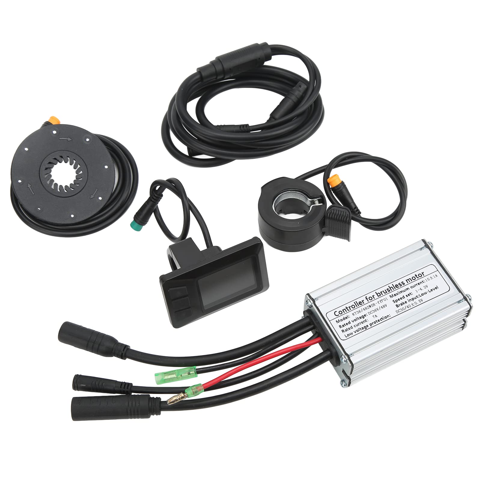 Uxsiya 350W Electric Bike Motor Controller - Sensitive, Stable & Efficient with Heat Dissipation | Perfect for E-Bike Conversion Kits | Ideal for Commuting, Mountain Biking & Urban Riding