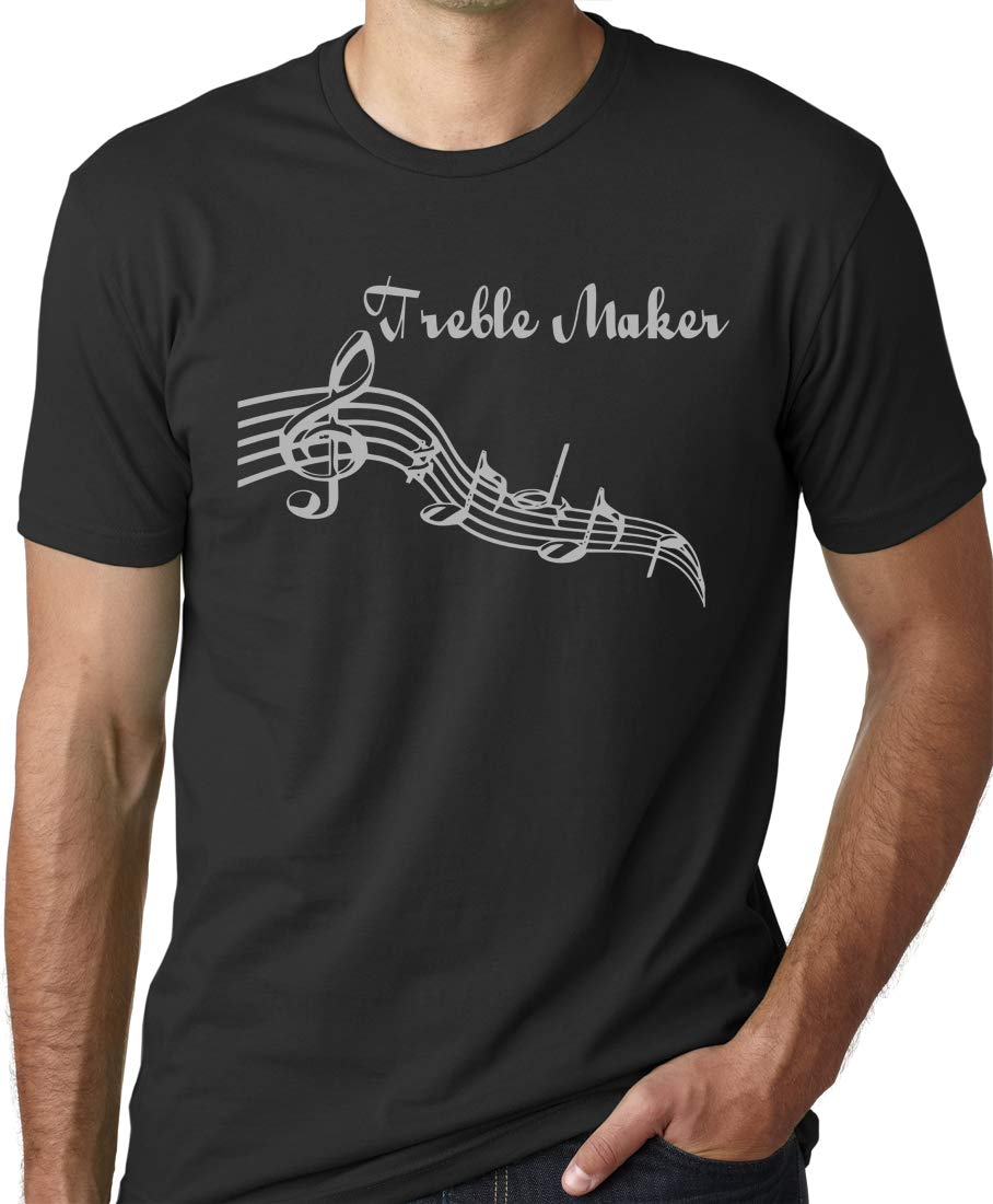 Treble Maker Funny Musician T-Shirt - Music Lover Gift for Guitarists & Singers - Perfect for Concerts, Band Practice & Music Festivals