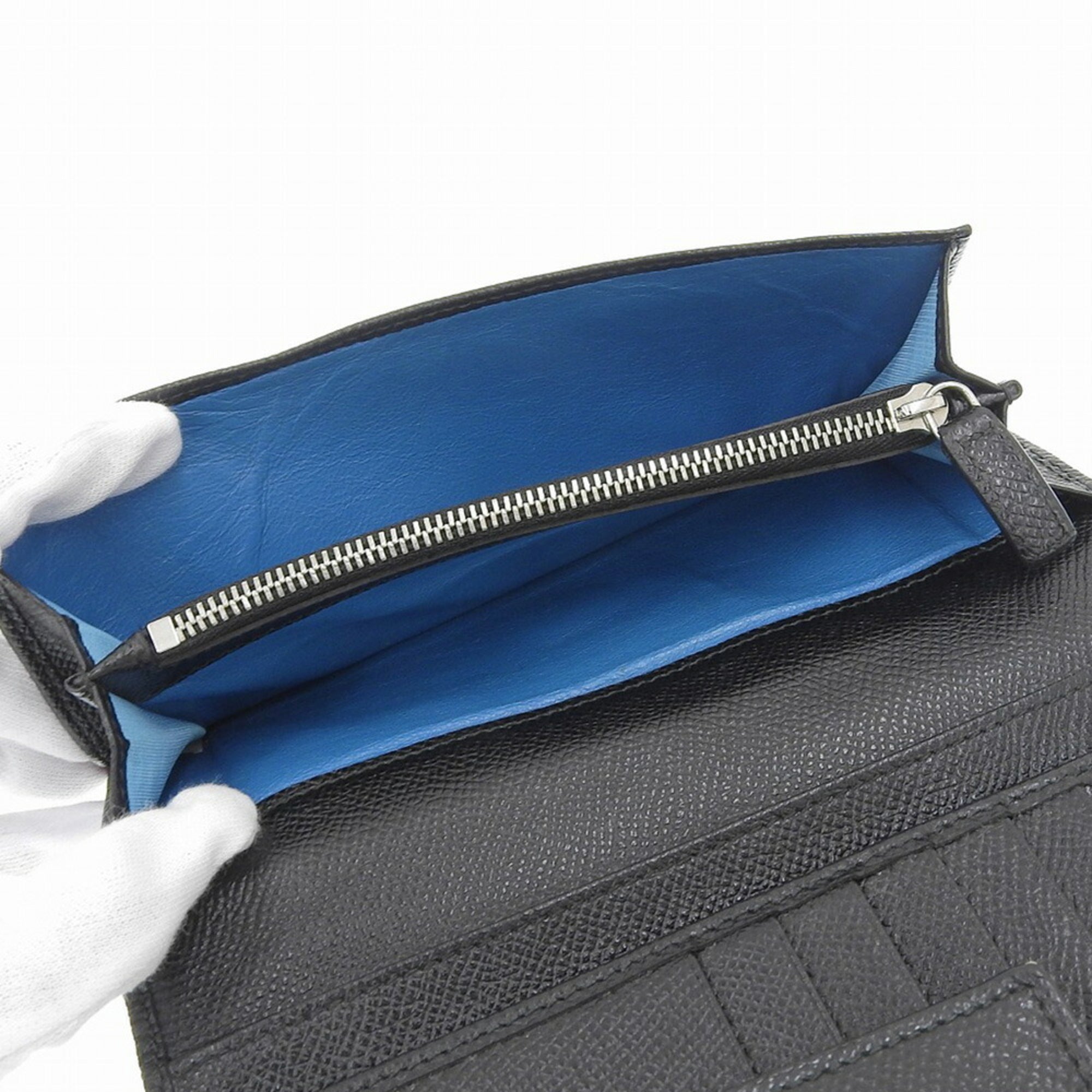Bulgari Bvlgari Genuine Leather Wallet for Men - Luxury Slim Bifold Credit Card Holder - Perfect for Business, Travel & Everyday Use