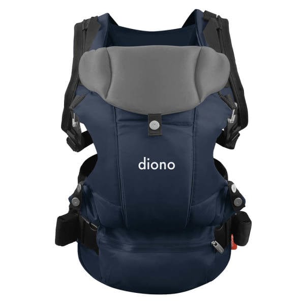 Diono Carus Complete 4-in-1 Baby Carrier with Detachable Backpack - Convertible Infant to Toddler Carrier for Hands-Free Parenting, Hiking & Travel