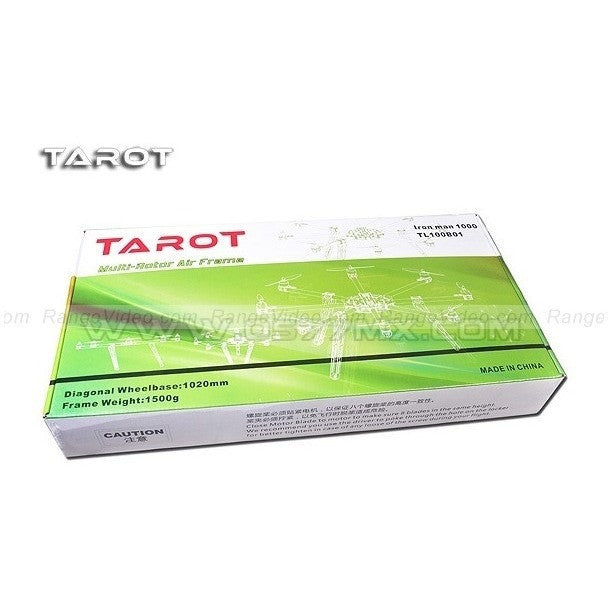 Tarot Iron Man 1000 Octacopter Drone - 8 Rotor Carbon Fiber Frame Quadcopter (TL100B01) for Aerial Photography, Filming & Professional Drone Racing