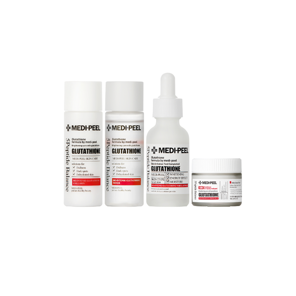 Medi Peel Glutathione Multi Care Kit - Skin Brightening & Anti-Aging Treatment Set for Face & Body | Perfect for Daily Skincare Routine & Special Occasion Prep