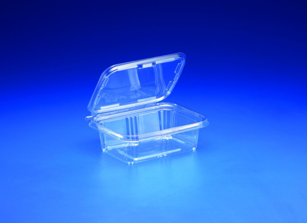 200 Pack Disposable Food Storage Containers with Tear Strip Lock - 7.3 x 5.6 x 2.31 Inches To-Go Safe-T-Fresh Containers for Snacks, Delis & Restaurants | Perfect for Meal Prep, Picnics & Office Lunches by Inline Plastics Corporation