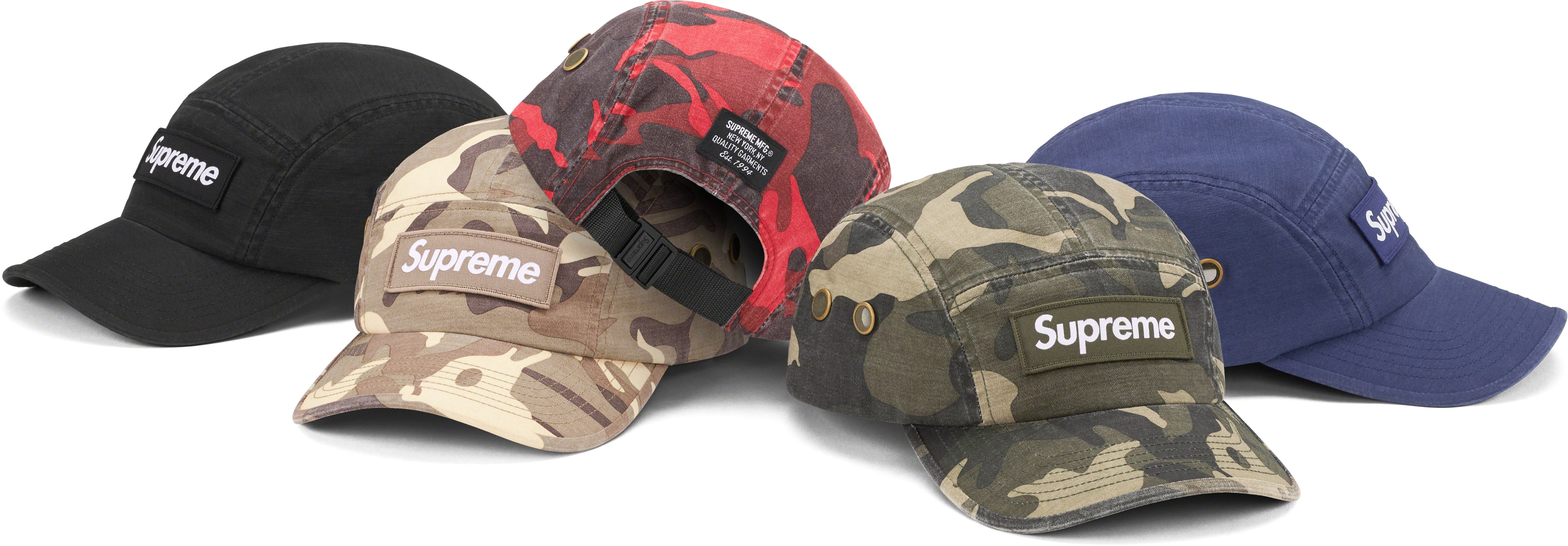 SUPREME 23SS Military Cap - Stylish Army Hat for Men & Women - Perfect for Outdoor Activities, Streetwear Fashion & Casual Wear