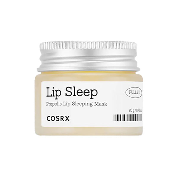 COSRX Full Fit Propolis Lip Sleeping Mask 20g - Overnight Lip Treatment for Dry, Chapped Lips - Perfect for Nighttime Hydration & Winter Lip Care