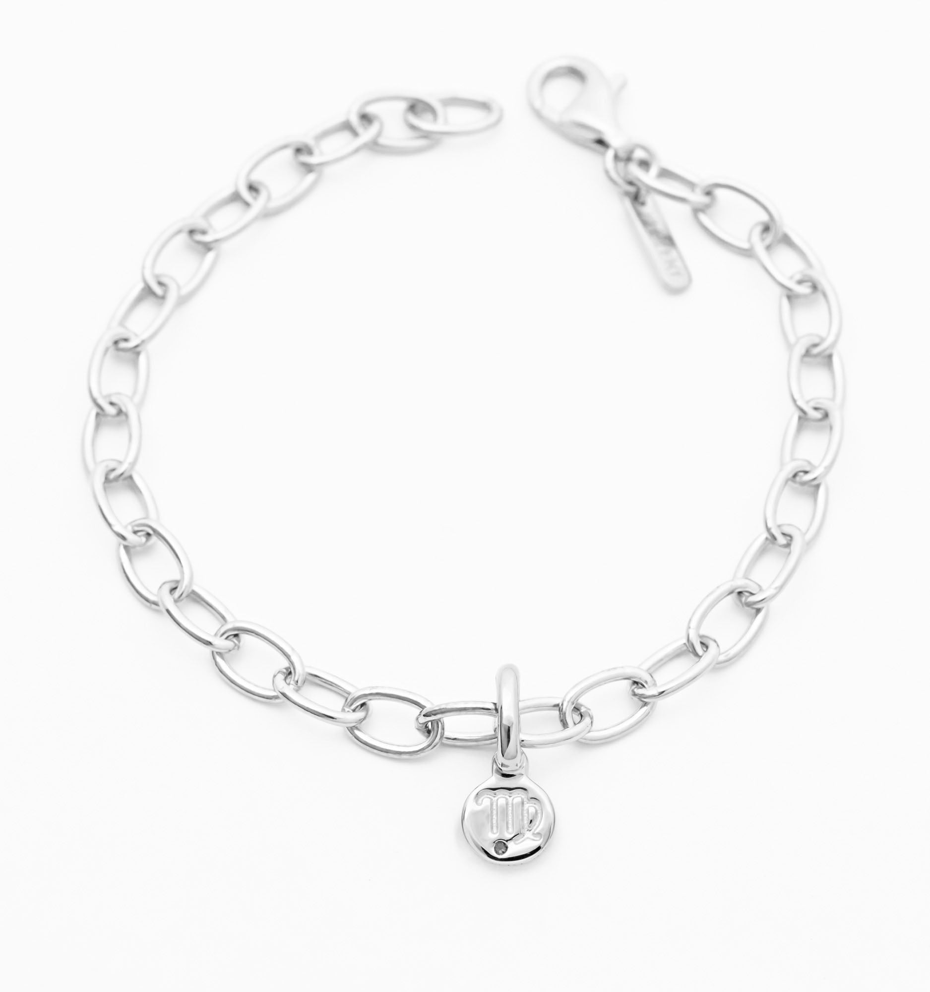 Virgo Zodiac Bracelet for Women - Sterling Silver Virgo Constellation Charm Bracelet - Perfect for Birthdays, Gifts & Everyday Wear