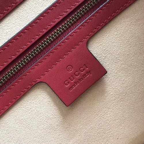 Gucci Queen Margaret Genuine Leather Handbag for Women - Red Crossbody Purse | Perfect for Work, Travel & Evening Events