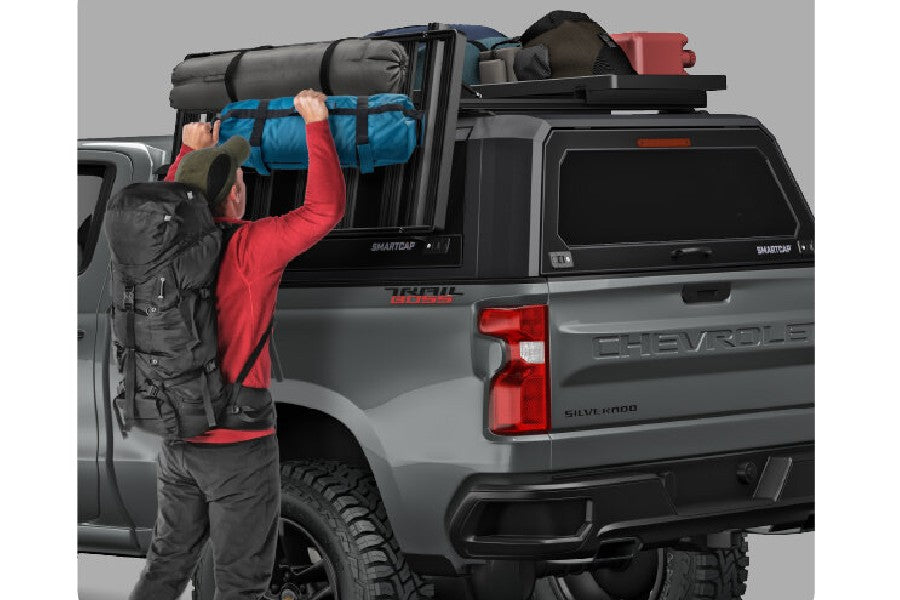2015-2021 Chevrolet Colorado Crew Cab 5' Bed RSi SmartCap Drop Rack - Heavy Duty Truck Bed Rack for Outdoor Adventures & Cargo Hauling