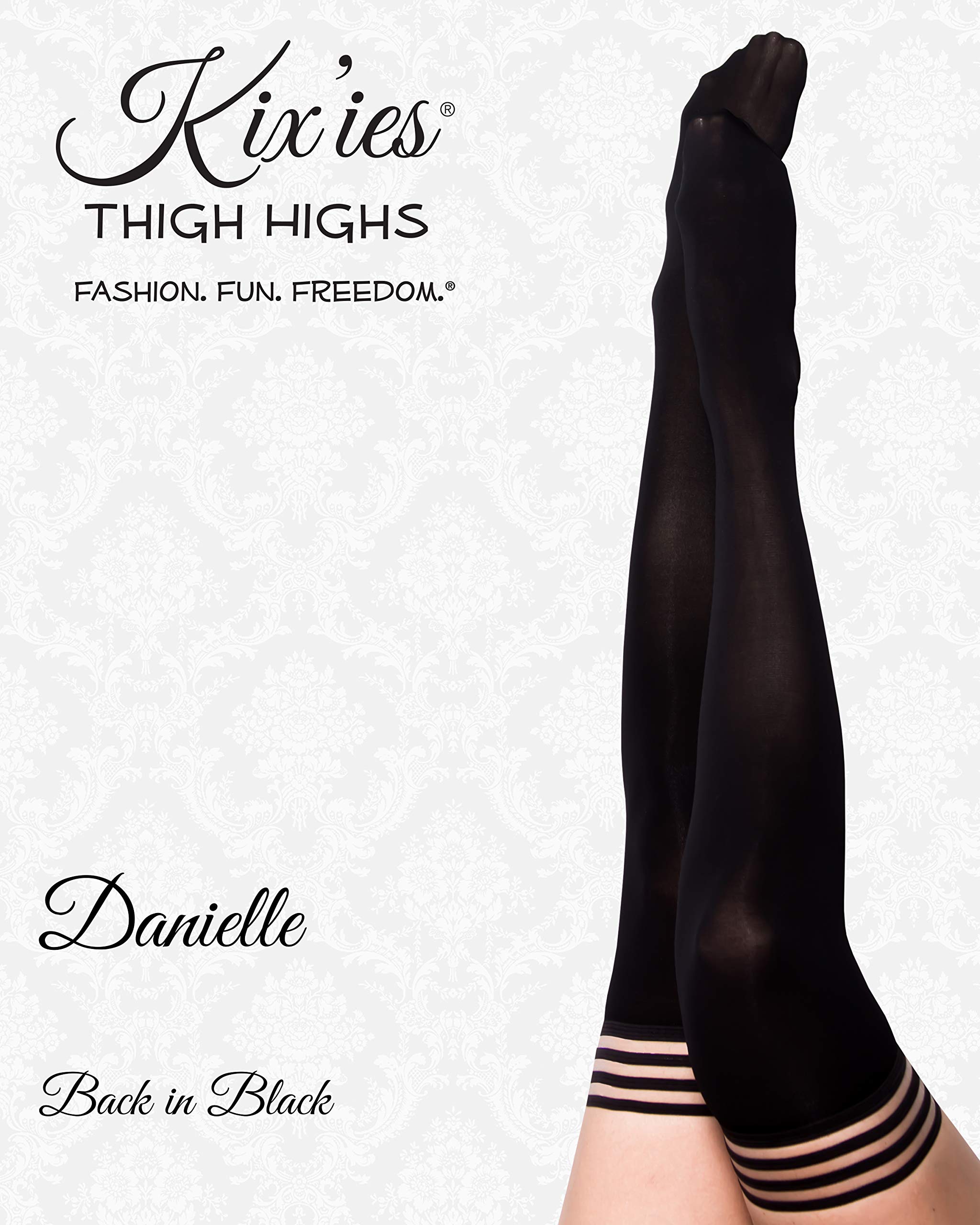 Kix'ies Thigh High Stockings for Women - Comfortable Maternity Lingerie & Pantyhose | Perfect for Pregnancy, Nursing, and Special Occasions