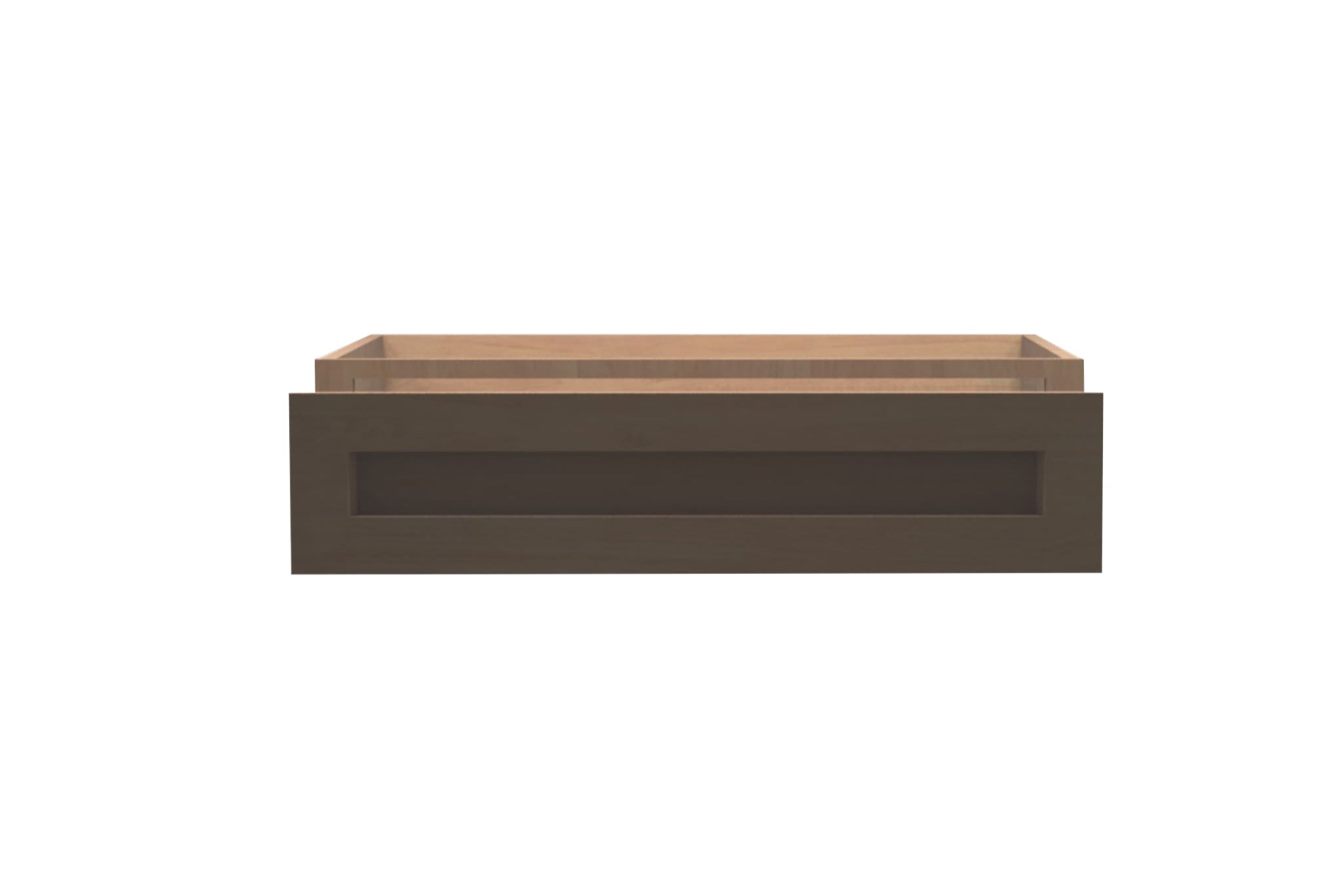 American Made Shaker Style RTA VDD30 Vanity Desk Drawer Cabinet - Unfinished Wood for DIY Home Office & Bedroom Furniture (Perfect for Storage Organization & Custom Finishing)