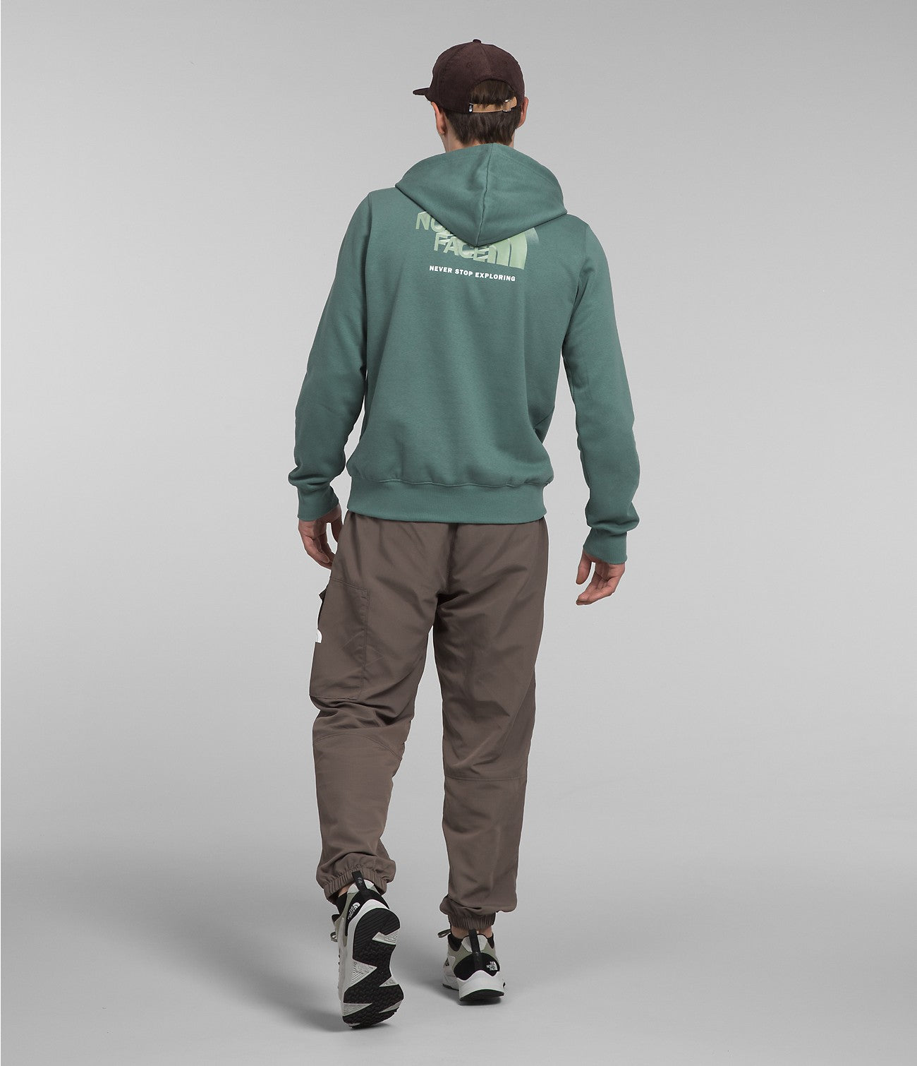 Men's Box NSE Pullover Hoodie - Comfortable Casual Wear for Gym, Streetwear & Everyday Use - NF0A7UNS