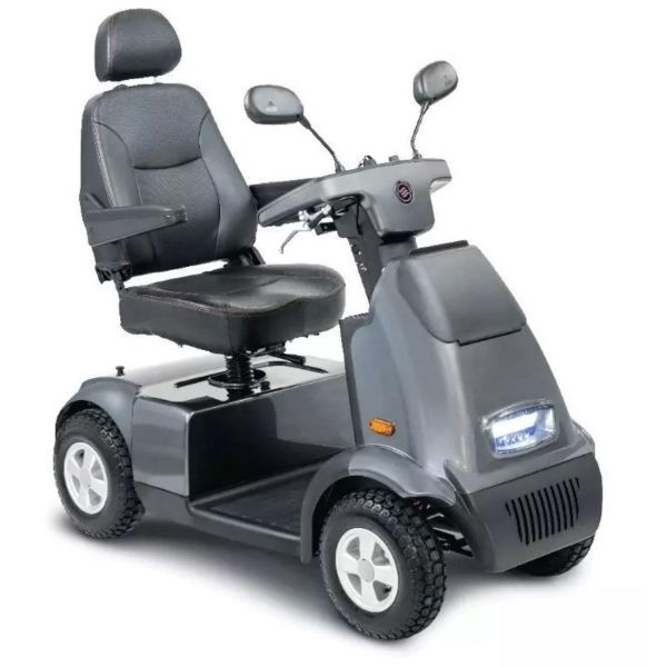 AFIKIM Afiscooter C4 4-Wheel Mobility Scooter for Adults - Heavy Duty Electric Scooter for Outdoor & Indoor Use - Ideal for Shopping, Travel & Daily Commuting