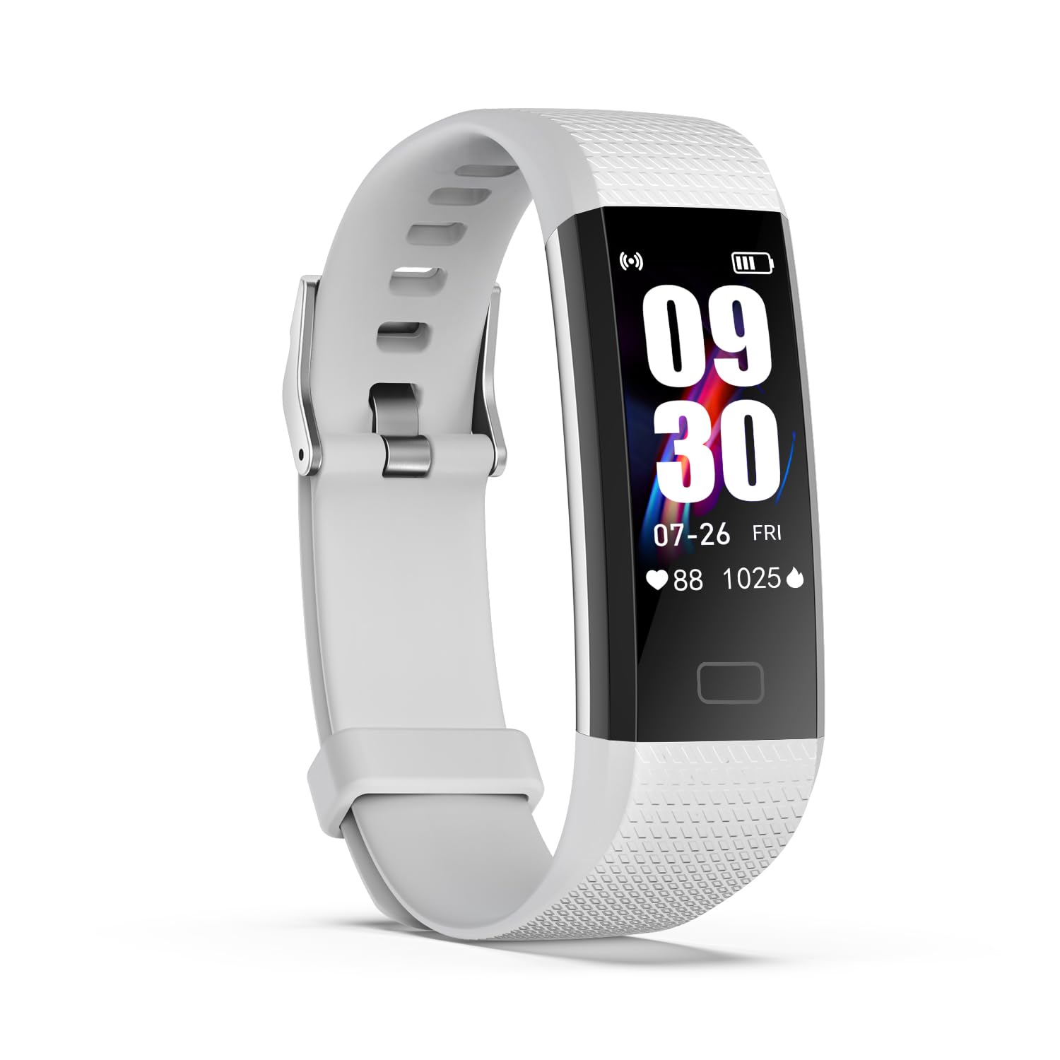 ENGERWALL Fitness Tracker - Smart Watch with Heart Rate Monitor, Step Counter, Calorie & Sleep Tracker, IP68 Waterproof Activity Tracker for Women, Men & Kids | Perfect for Running, Gym Workouts & Daily Health Monitoring