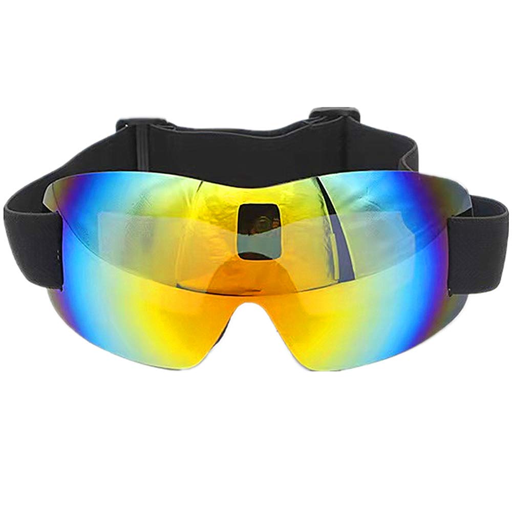 Dplus Anti-UV Snowboard & Ski Goggles with Sponge Padding - 3 Pack Wide View Snowbike Goggles for Men & Women - Perfect for Snowboarding, Skiing, Snowmobiling & Winter Sports Protection