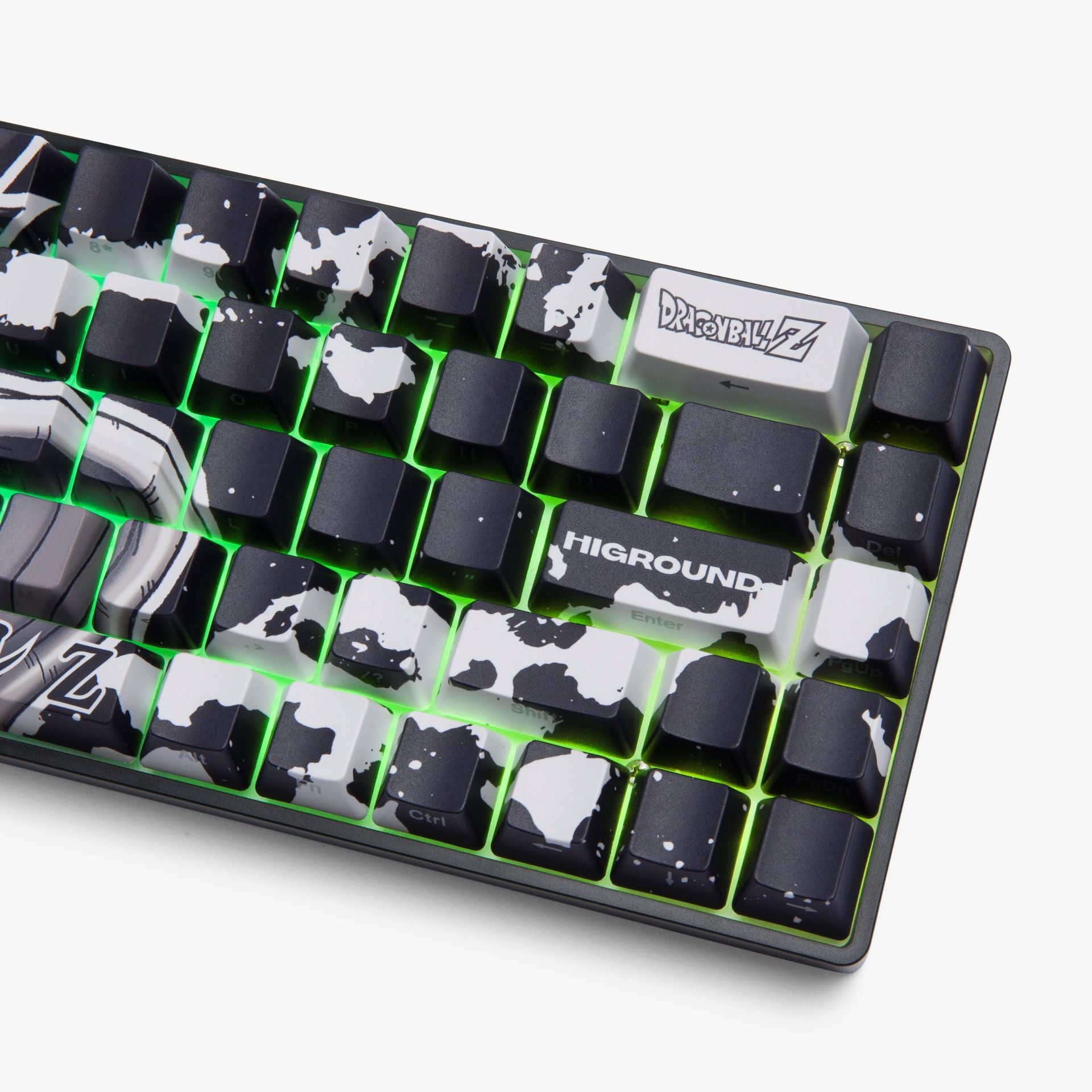 DBZ x HG Basecamp 65HE Mechanical Keyboard - Vegeta Themed Custom Gaming Keyboard for PC & Mac | Perfect for Anime Fans, Esports & Typing Enthusiasts