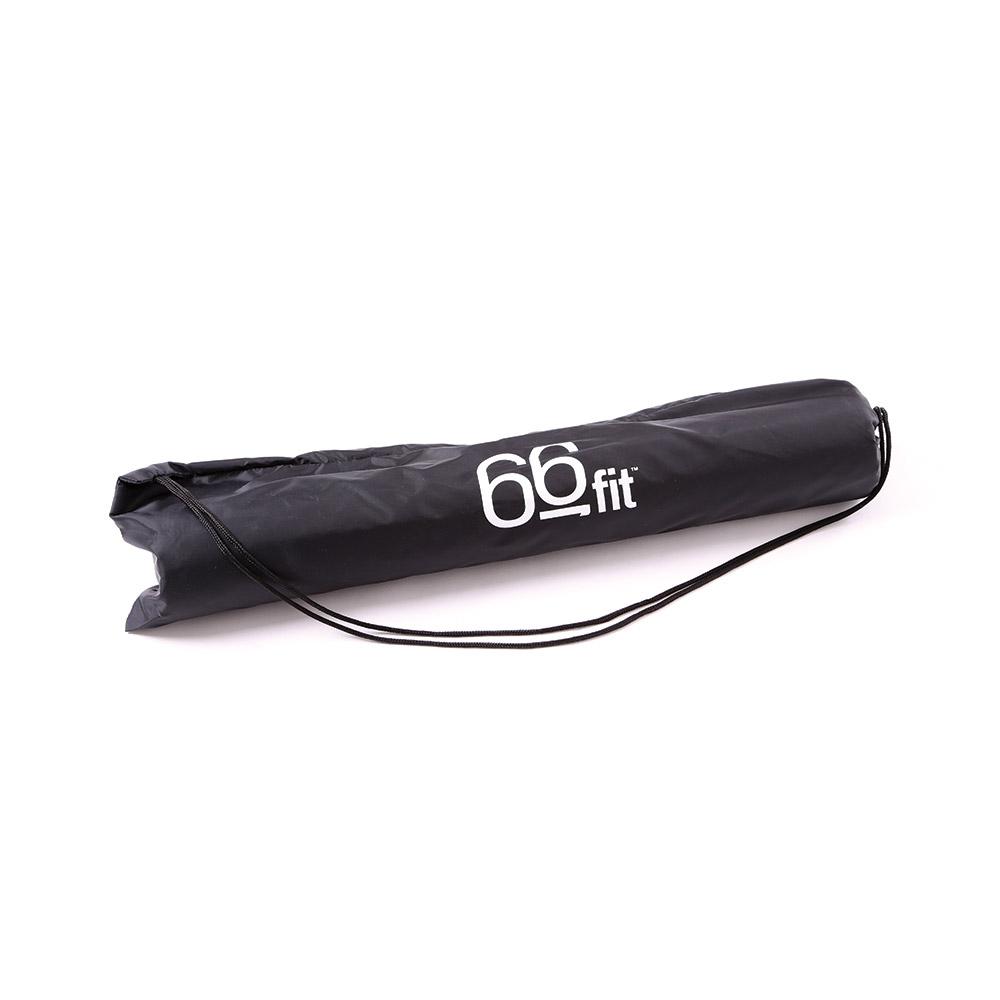 66Fit Non-Slip Yoga Mat with Carry Bag - Premium Blue Exercise Mat for Home & Studio Workouts, Pilates, Meditation & Fitness Training