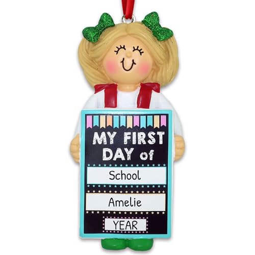 Blonde Girl's First Day