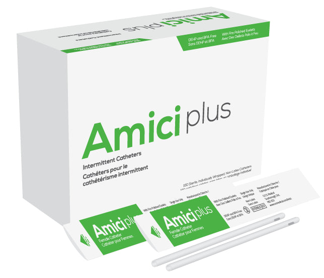 Amici Plus Male Catheter - Premium Comfort Catheter for Men | Ideal for Home Use, Travel & Medical Needs