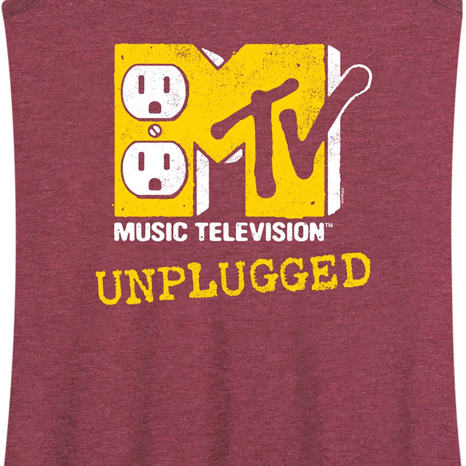 HYBRID APPAREL Women's MTV Unplugged Racerback Tank Top - Soft Breathable Workout Shirt for Yoga, Gym & Casual Wear