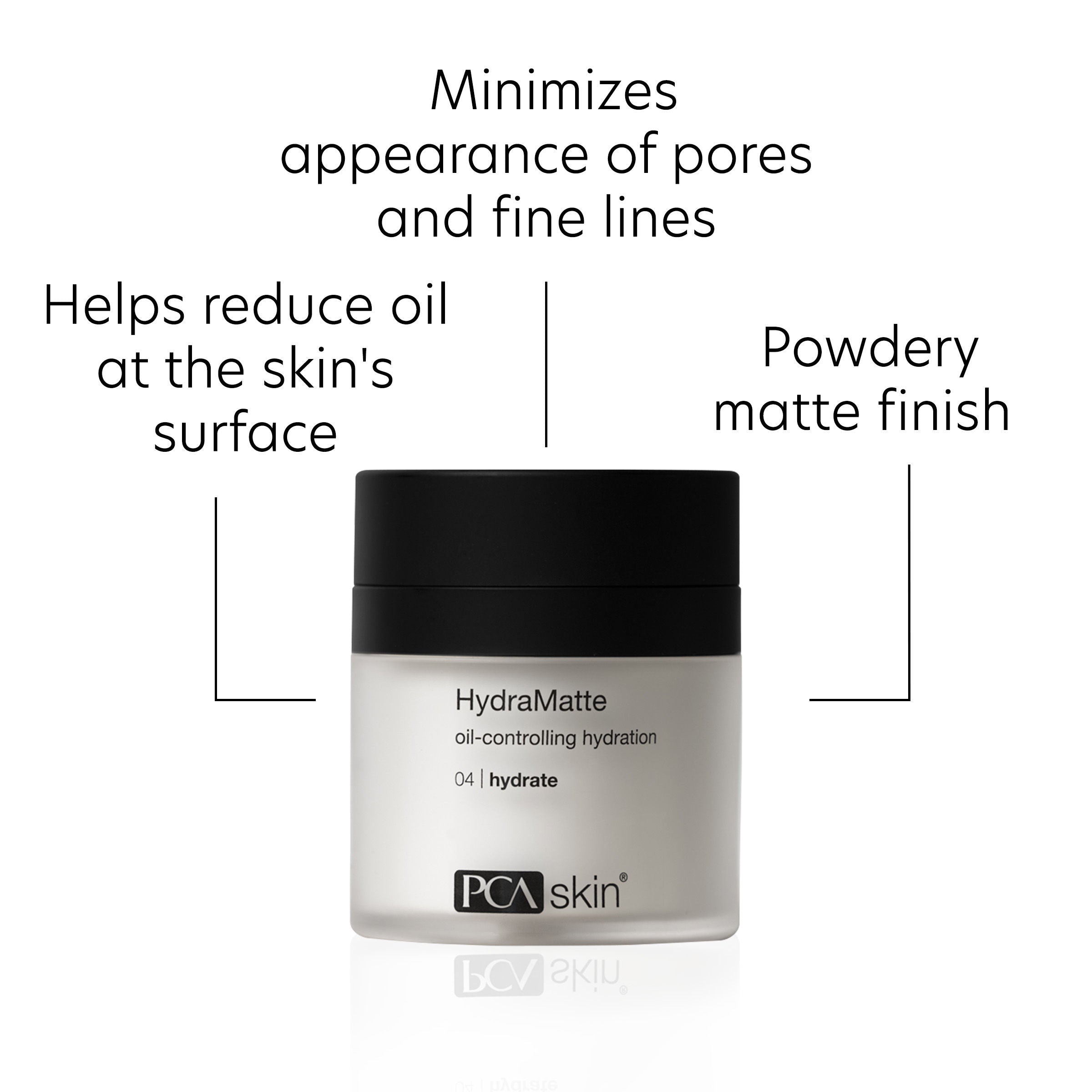 PCA Skin Hydramatte Oil-Free Moisturizer for Oily & Acne-Prone Skin - Mattifying Face Cream with Hyaluronic Acid | Perfect for Daily Skincare Routine & Makeup Prep