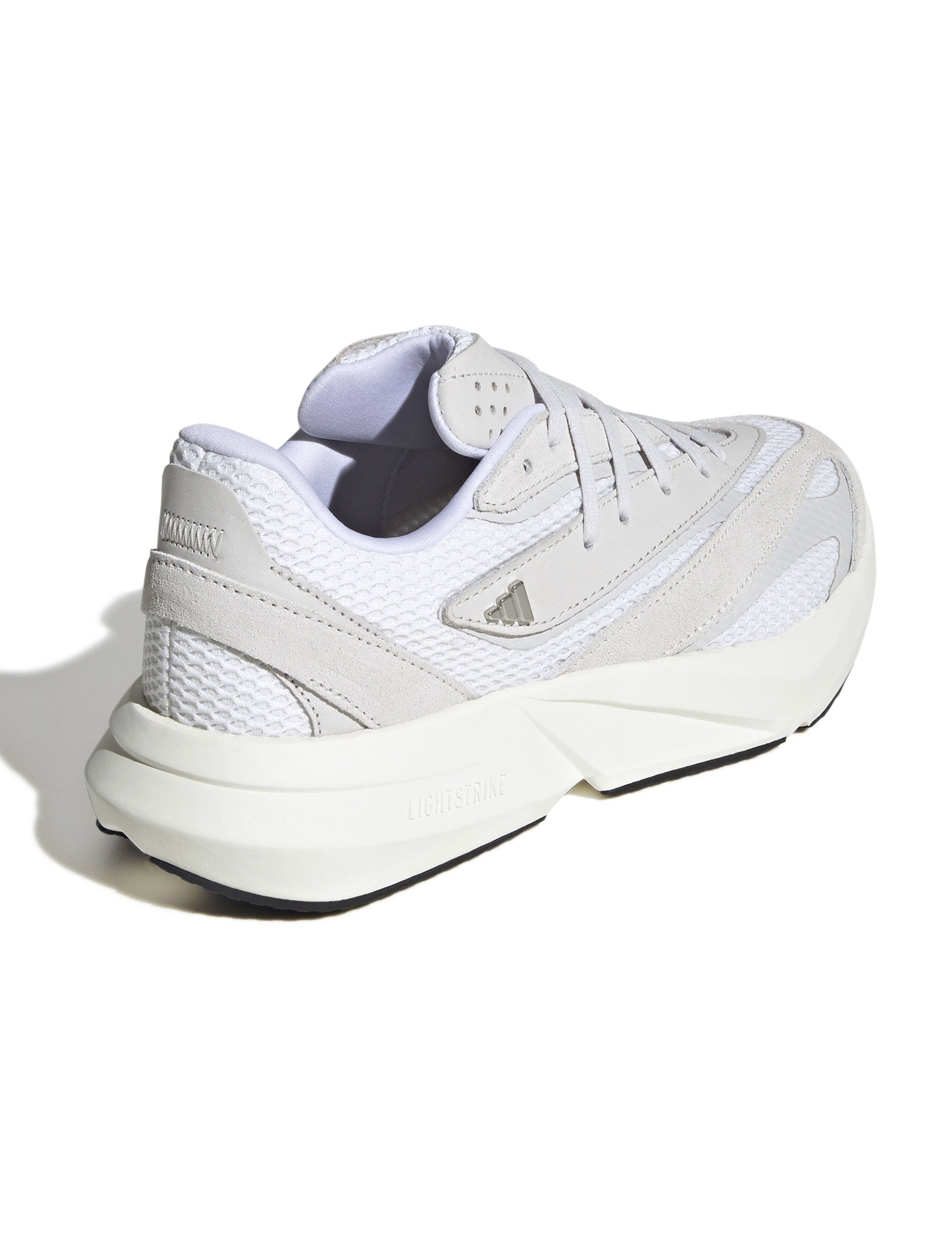Lightblaze Shoes for Women - Crystal White, Cloud White & Grey Sneakers | Comfortable & Stylish for Running, Walking & Casual Wear