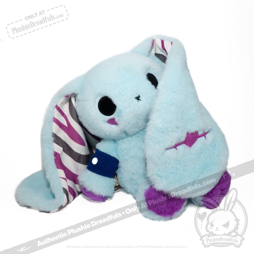Plushie Dreadfuls Ehlers Danlos V2 Rabbit - Soft Stuffed Animal Toy for Kids & Collectors | Perfect for Cuddling, Gifts, and Awareness Support