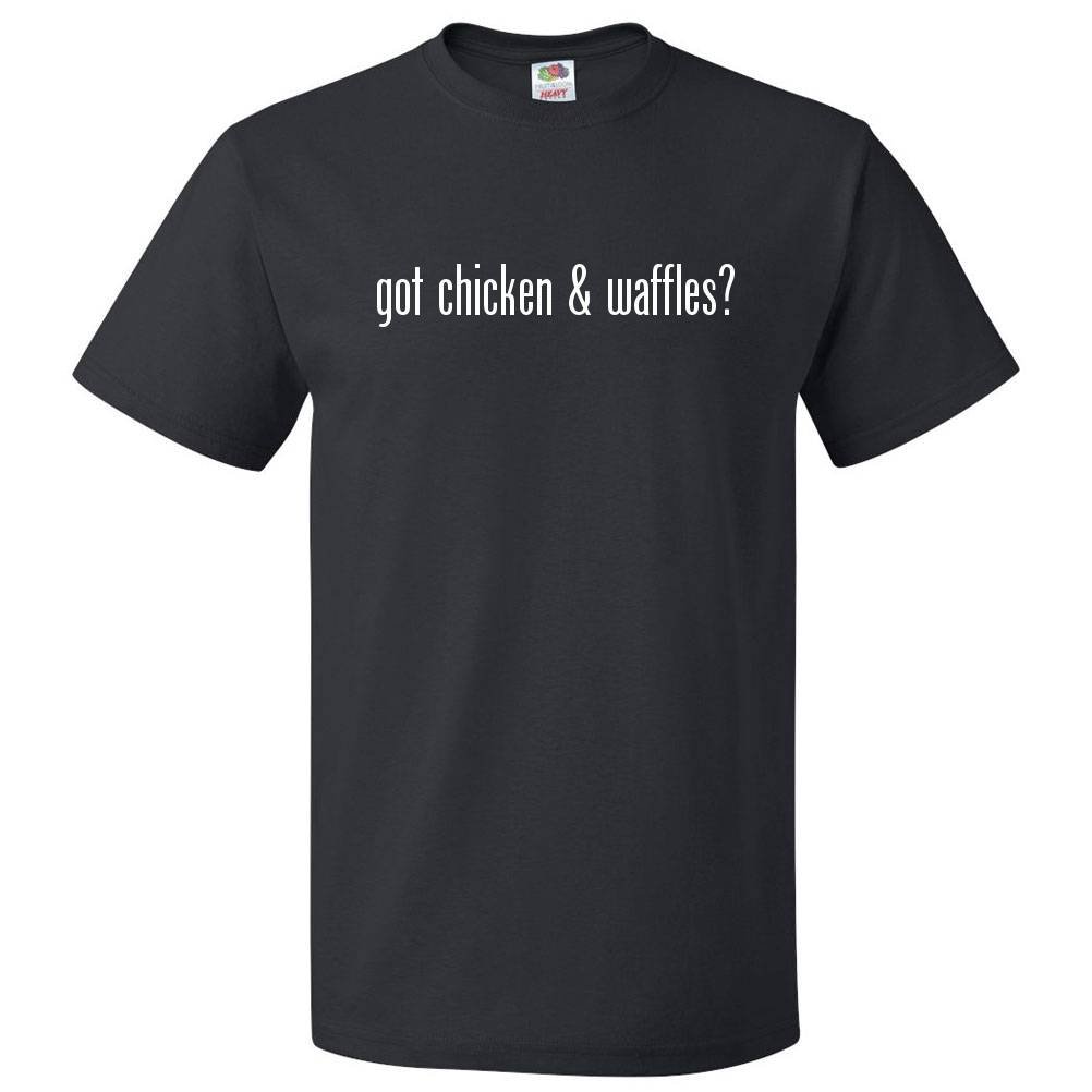 Got Chicken & Waffles? Funny Food Lover Graphic T-Shirt - Comfortable Cotton Tee for Men & Women - Perfect for Breakfast Lovers, Brunch Outings & Casual Wear