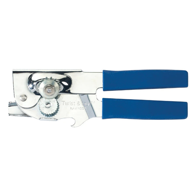 Premium Manual Hand Can Opener - Easy Open Kitchen Tool for Canned Food, Vegetables & Beans - Perfect for Camping, Emergency Kits & Everyday Cooking