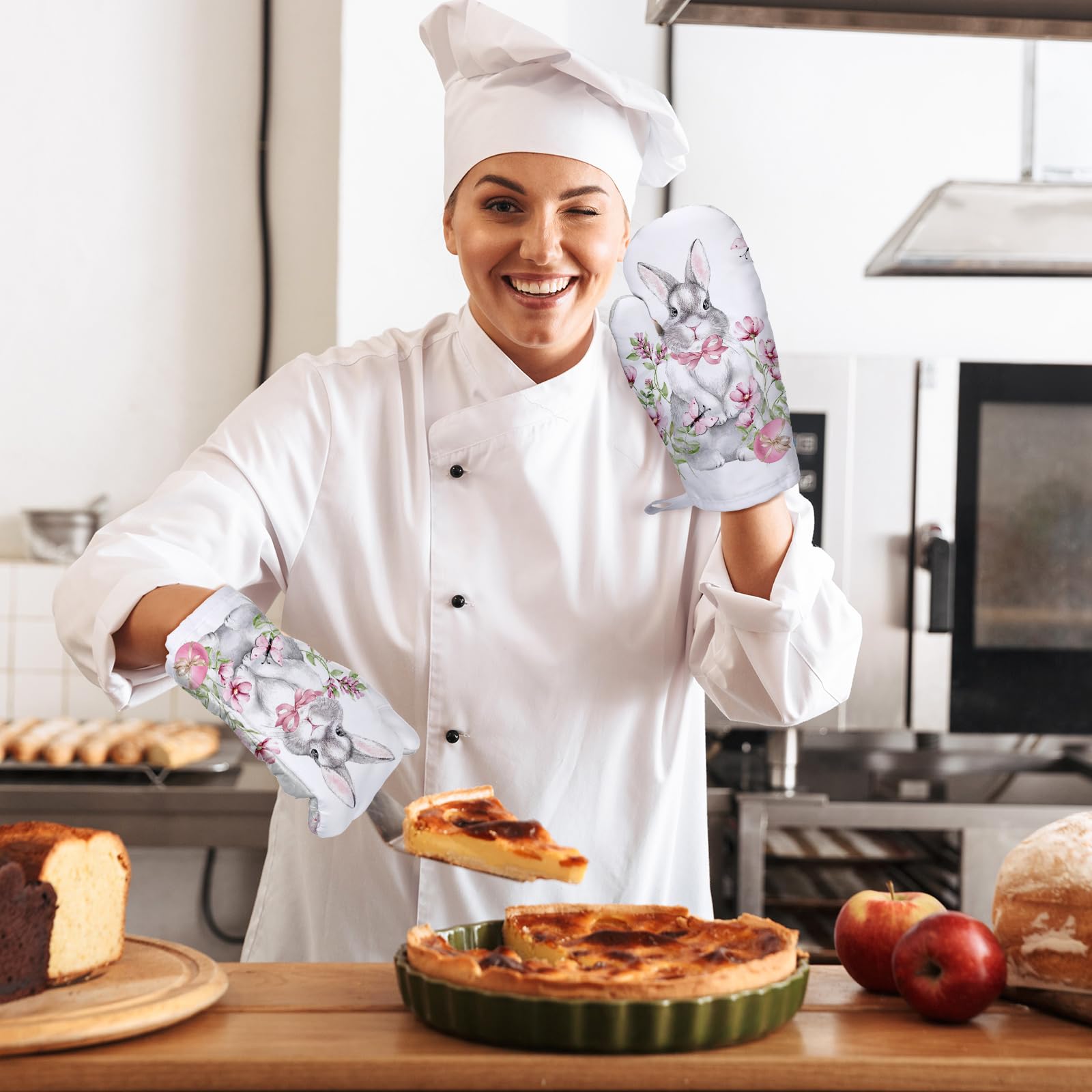 12-Piece Blank Sublimation Oven Mitts Set - Heat Resistant Gloves & Pot Holders for DIY Customization | Perfect for Kitchen, Baking, BBQ & Home Decor Gifts