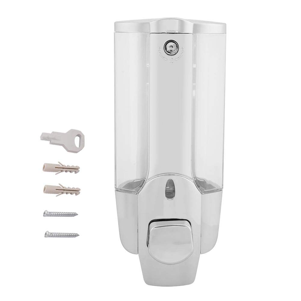 Wall-Mounted Foam Soap Dispenser 350ml/700ml - Manual Liquid Shampoo, Shower Gel & Conditioner Dispenser for Bathroom, Kitchen, Office, Home, Hotel & School - Perfect for Hands-Free Hygiene in High-Traffic Areas