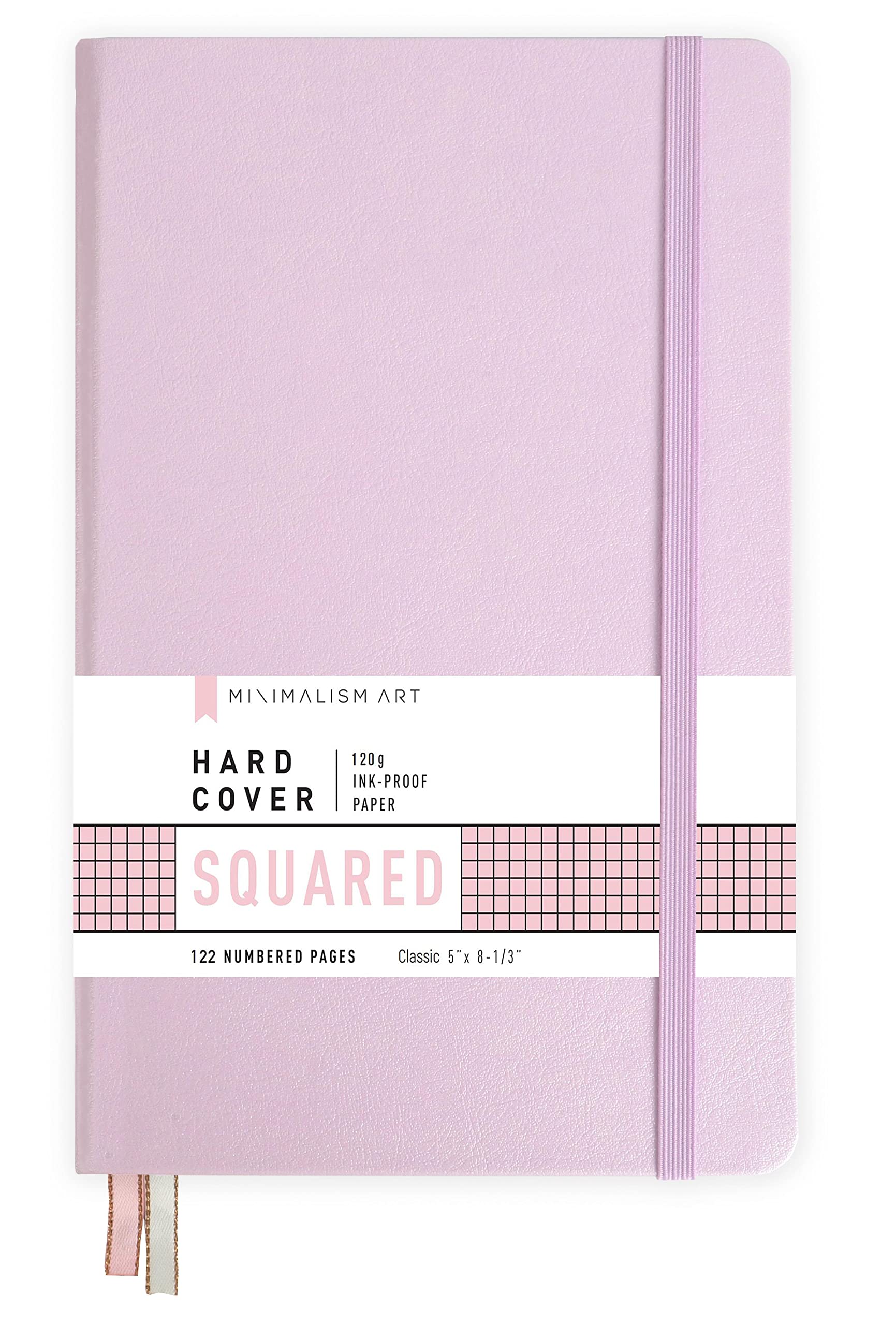 Minimalist Art Hard Cover Notebook Journal - 5