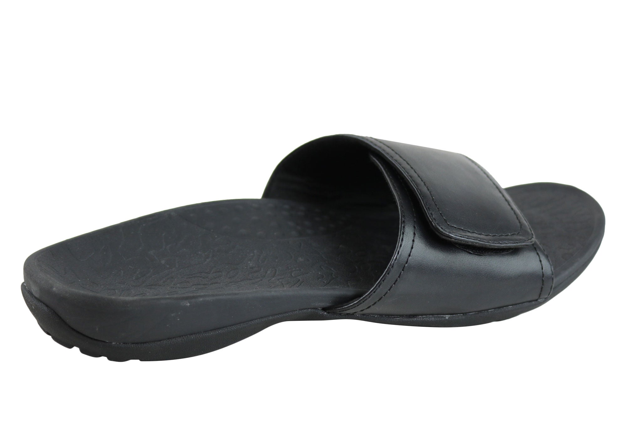 Men's Orthotic Sandals with Arch Support - Comfortable Slide Sandals for Plantar Fasciitis & Flat Feet - Perfect for Walking, Travel & Summer Outdoor Activities