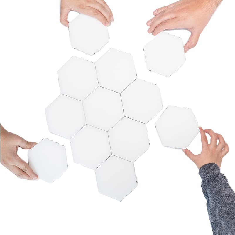 Bright Autism Tap-Tap Touch Sensory Lights - Dimmable LED Therapy Lights for Kids with Autism, ADHD & Sensory Needs | Visual & Tactile Stimulation for Calming & Learning | Perfect for Bedrooms, Classrooms & Therapy Rooms (6-Piece Set)