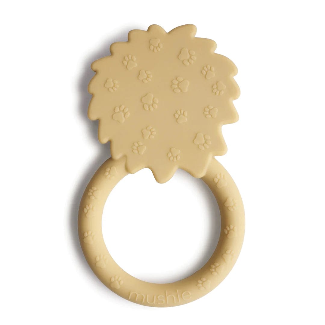 Mushie Animal Teether - BPA-Free Baby Teething Toy for Soothing Sore Gums - Perfect for Infants & Toddlers at Home or On-the-Go