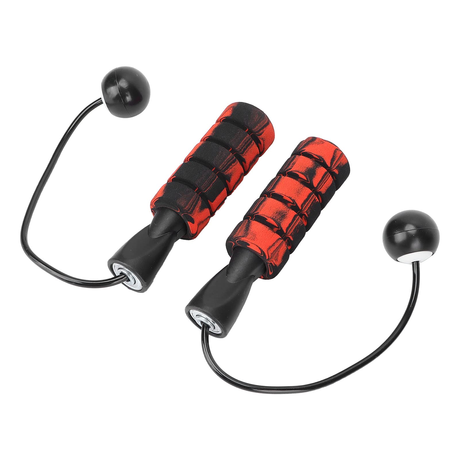 01 02 015 Fitness Jump Rope - Adjustable PVC Ropeless Skipping Rope for Indoor & Outdoor Workouts, Home Gym, Office Exercise - Perfect for Cardio, Weight Loss & Cross Training