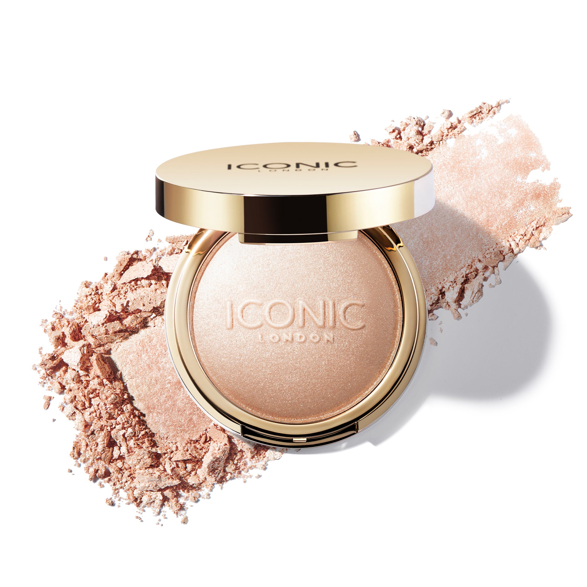 Lit & Luminous Baked Highlighting Powder - Shimmering Face Highlighter for Cheekbones & Contour | Perfect for Daytime Glow & Nighttime Makeup Looks