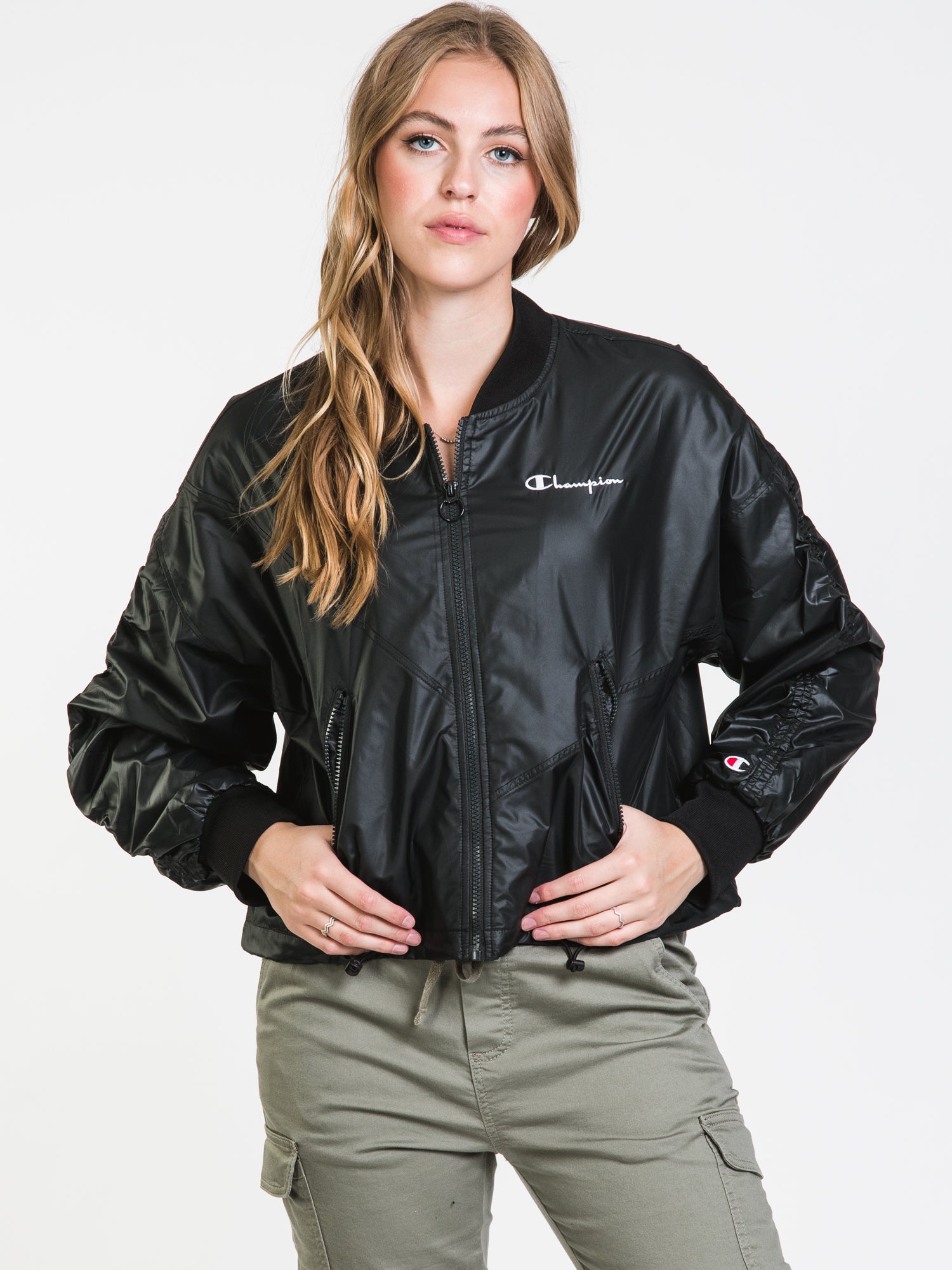 Champion Lightweight Script Sport Jacket for Men & Women - Breathable, Comfortable, and Stylish - Perfect for Running, Gym, and Casual Wear - Clearance Sale